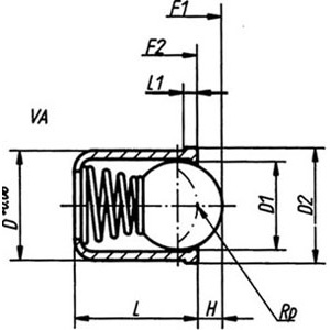 2812V - SMOOTH SPRING PLUNGERS - Prod. SCU